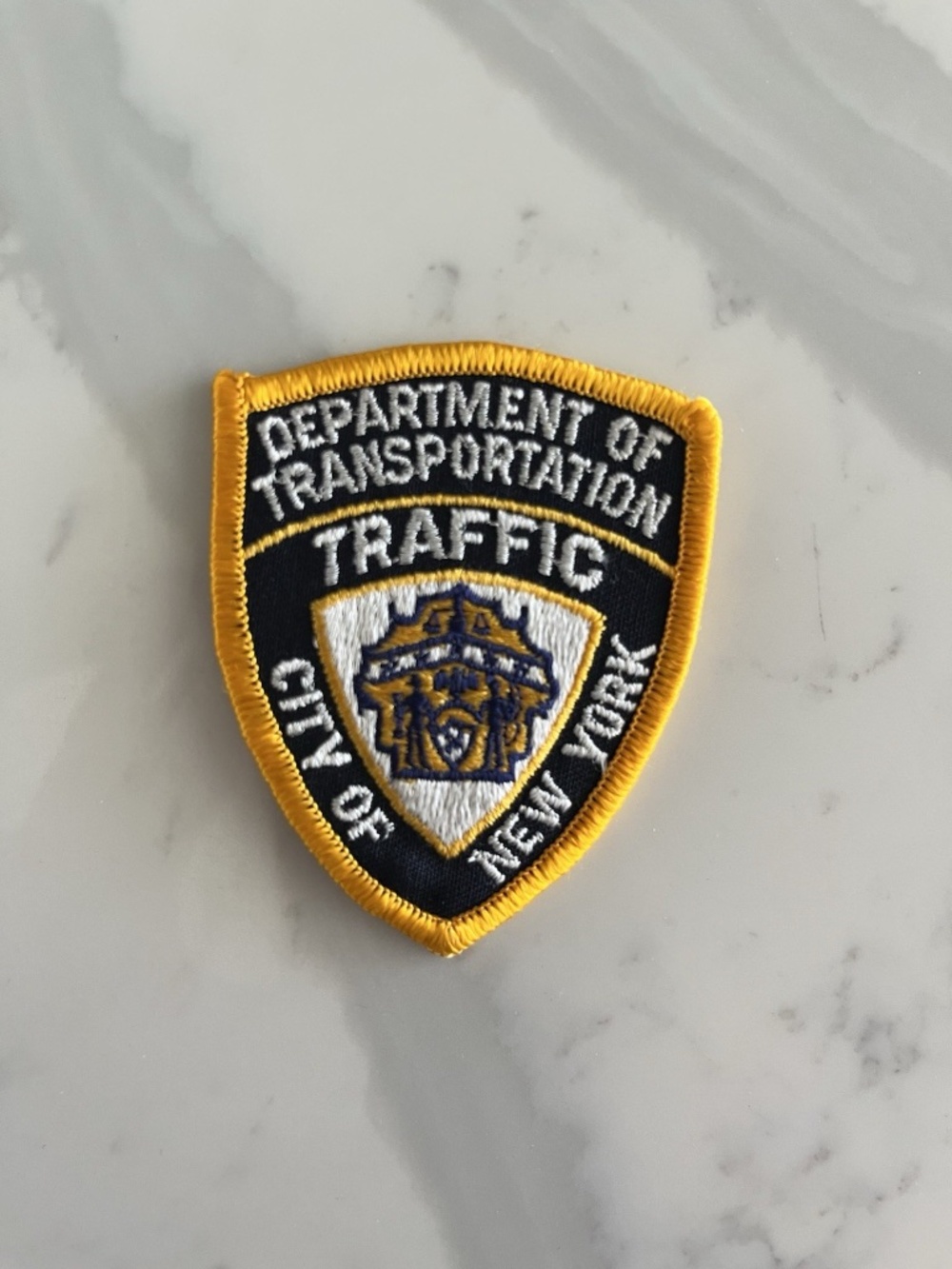 Small City of New York NY Department Of Transportation Traffic Patch New